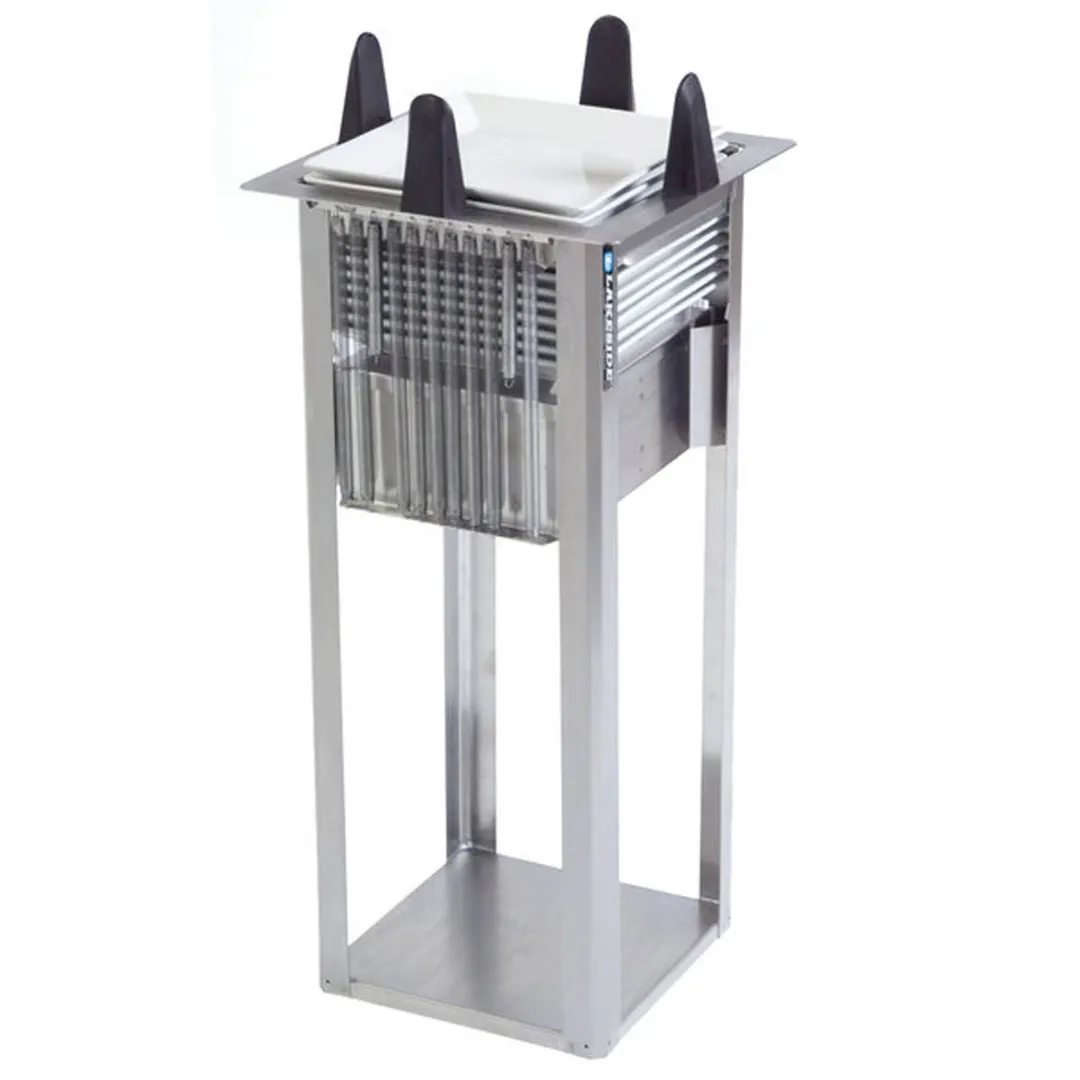 Lakeside S4009 Unheated Drop In Square Dish Dispenser