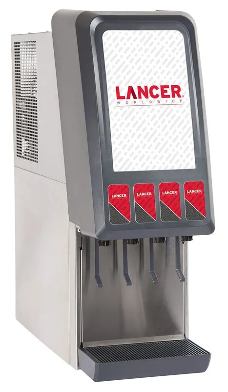 Lancer 385-05003XS-111L15 10.8" Cold Carbonated Dispenser, 3 Valves, Self-Serve