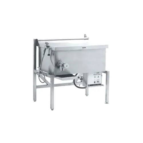 Legion CS41-14 62.4-Gallon Electric Tilt Skillets Braising Pan, 10° Tilt, Open Frame, 17.7kW