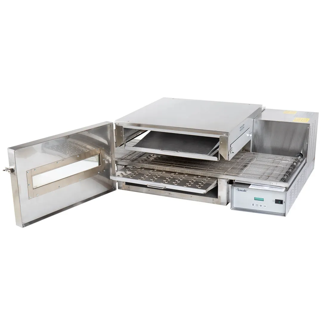 Lincoln 1117-000-U Single Deck Gas Conveyor Oven w/ Single Conveyor Belt, Floor Model