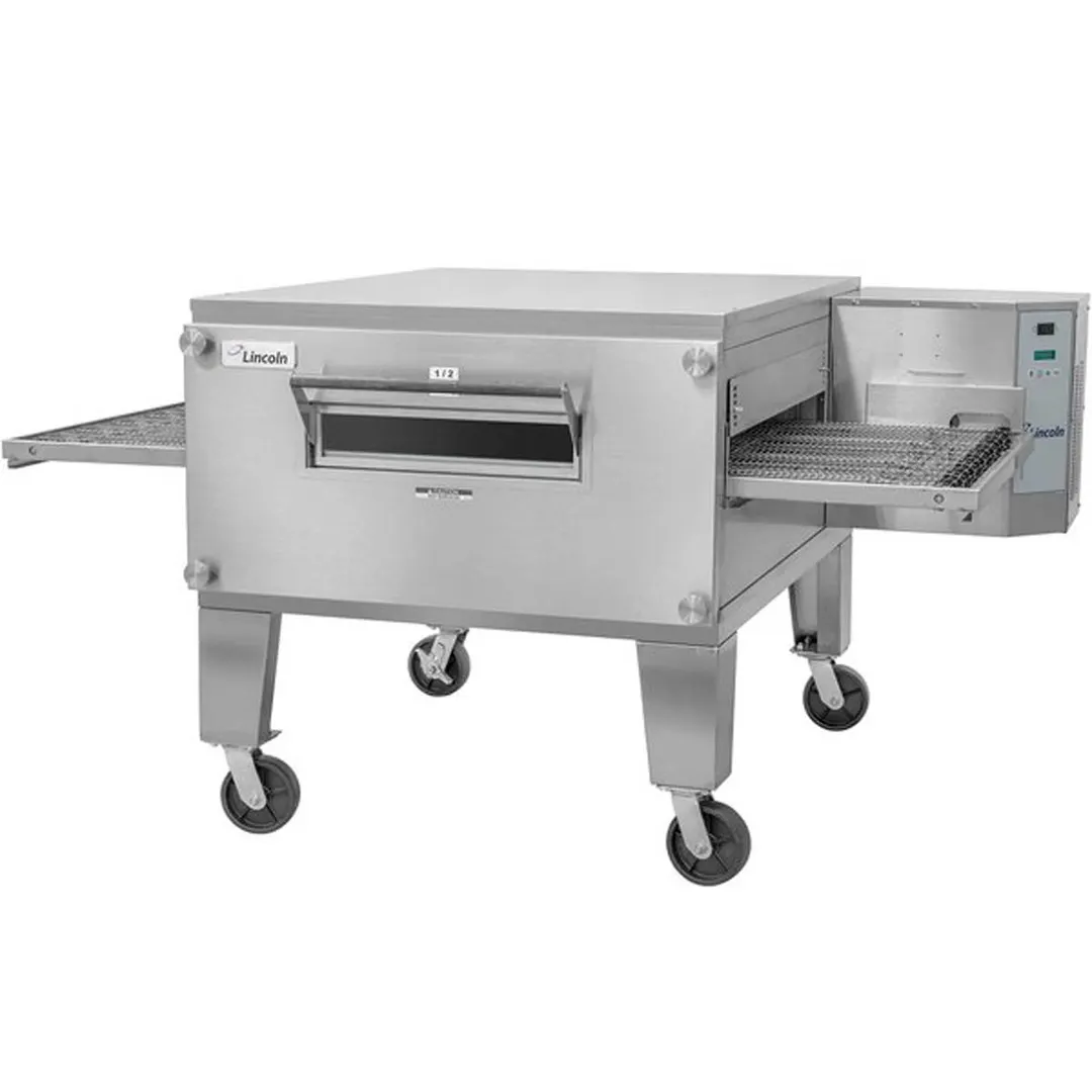 Lincoln 3240-1L Single Deck Gas Conveyor Oven w/ Digital Controls, Floor Model, Glass Window