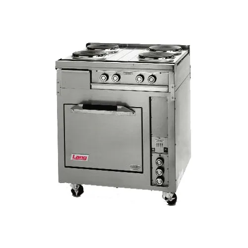 Lang R30S-ATA Restaurant Range, Electric, 30"W, (4) 8" French Plates