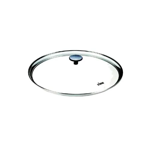 Lodge GL15 Lid – 14-15/16" Glass Cover, 13-15" Diameter, Dishwasher & Oven Safe 400°F