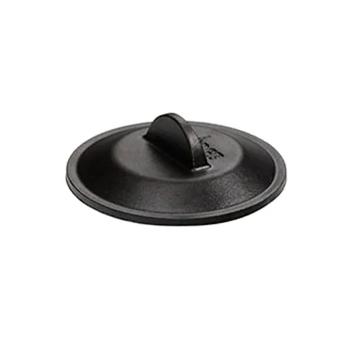 Lodge H5MIC Mini Cover – 4-15/16" Dia., Self‑Basting Cast Iron Lid, Dishwasher Safe, USA