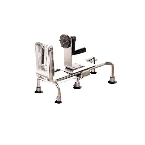 Louis Tellier 4030CLR Bron Coucke Manual Fruit & Vegetable Turning Slicer, Stainless Steel, 2‑6 mm Blade Set