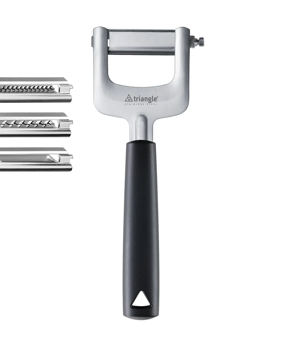 Louis Tellier 720940302 - Julienne Slicer, 3 Interchangeable Stainless Steel Blades, Slice Cut