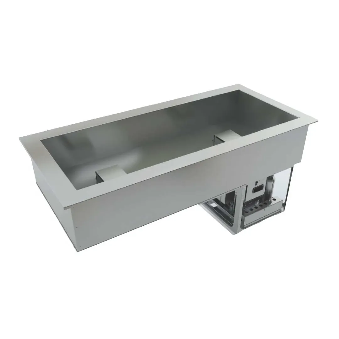LTI DI-TA454-12-04 TempestAir™ Cold Food Well, Drop-In, Slim Line, Refrigerated, (4) Pans