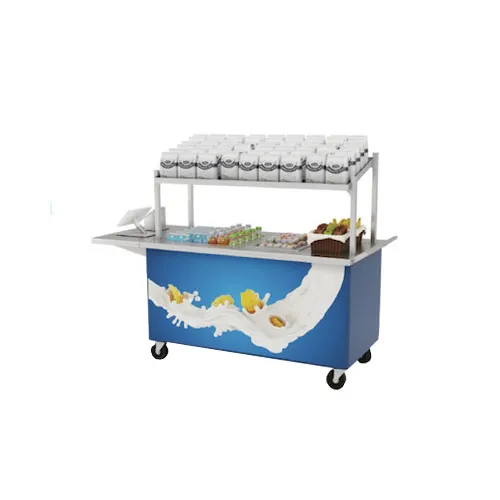 LTI HWC-60 Molded Fiberglas Streamline Hot Well Cart - 60-3/8" x 30" x 34"