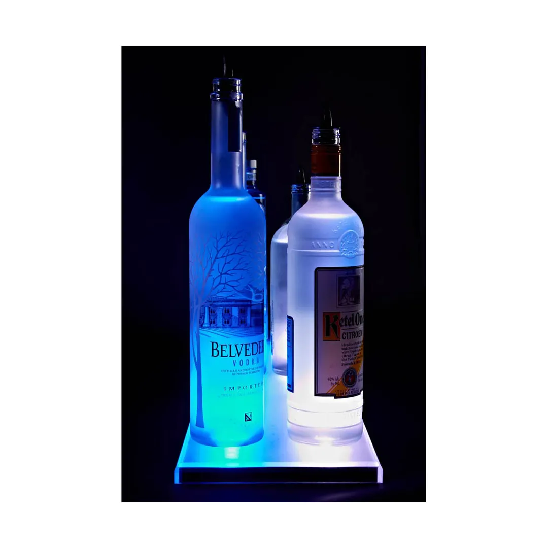 Beverage-Air LS2-24L-DW 24" Liquor Shelf with Built-In LED Lighting - 9" Deep