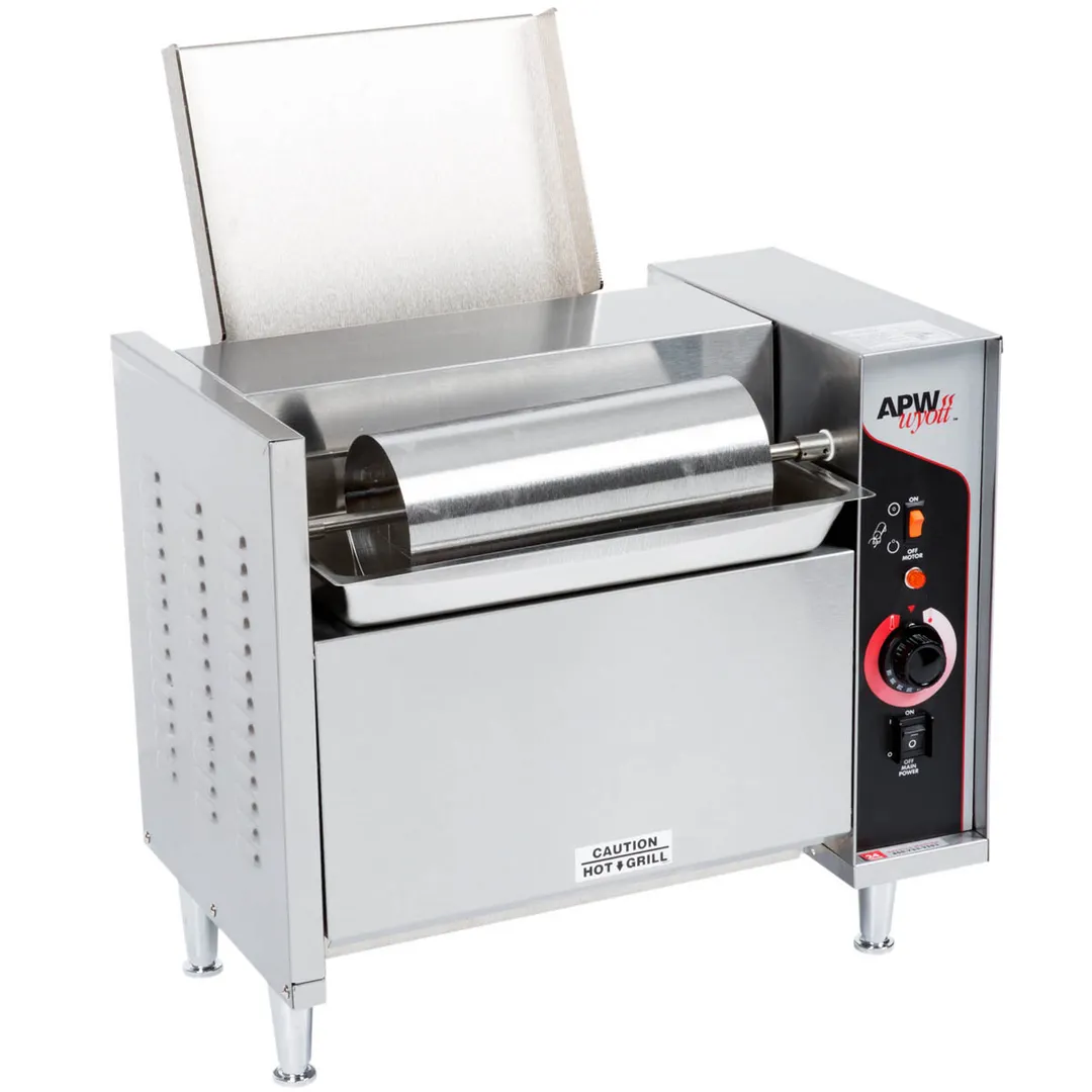 APW Wyott M-95-2 Countertop Bun Grill Conveyor Toaster, 865 Bun Halves/Hour