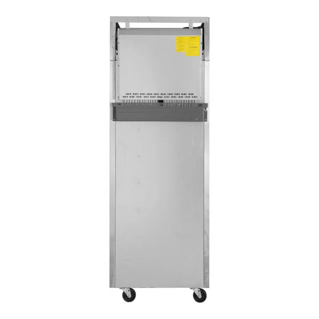 Turbo Air M3F24-2-N 28-3/4" 2-Half Solid Door Reach-In Freezer, Top Mounted, 21.5 cu. ft., Stainless Steel Exterior