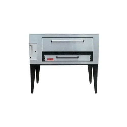 Marsal SD-1048 Gas Single Deck Pizza Oven, 10"H x 36" x 48" Baking Chamber