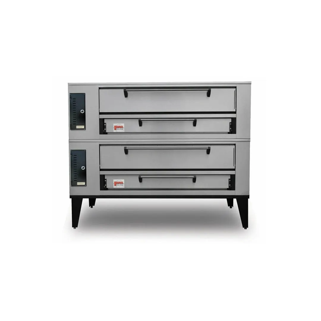 Marsal SD-1060/SD-660 80" Double Deck Gas Pizza Oven 