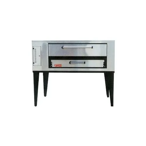 Marsal SD-448 Gas Single Deck Pizza Oven, 7"H x 36" x 48" Baking Chamber