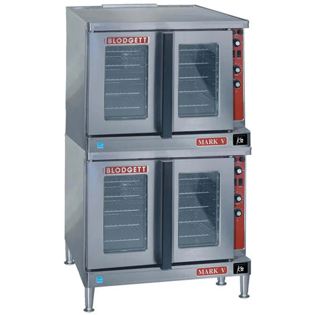 Blodgett MARK V-200 DBL Double Deck Electric Convection Oven, Bakery Depth