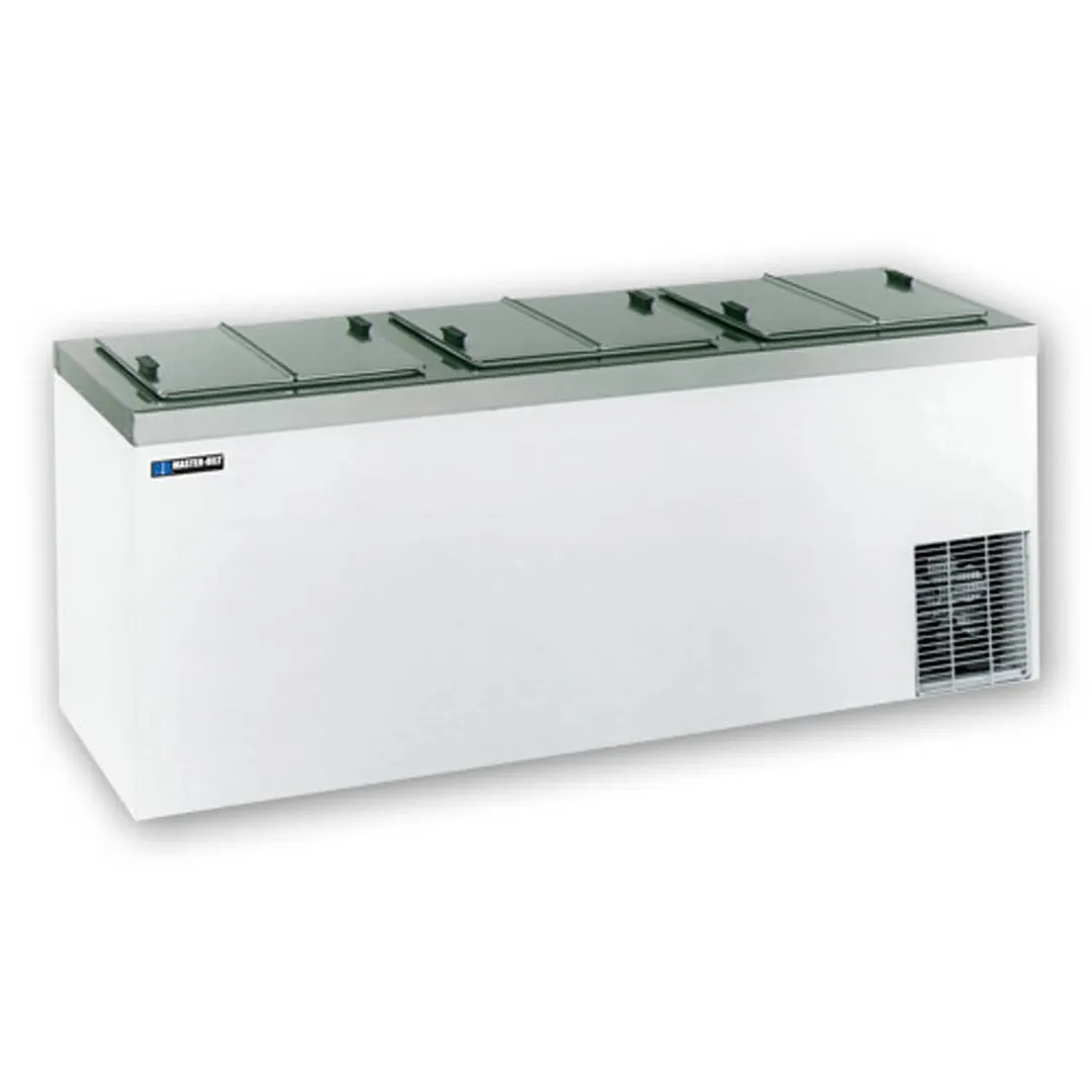 Master-Bilt DC-12D 85" Flip Top Ice Cream Dipping Cabinet, White