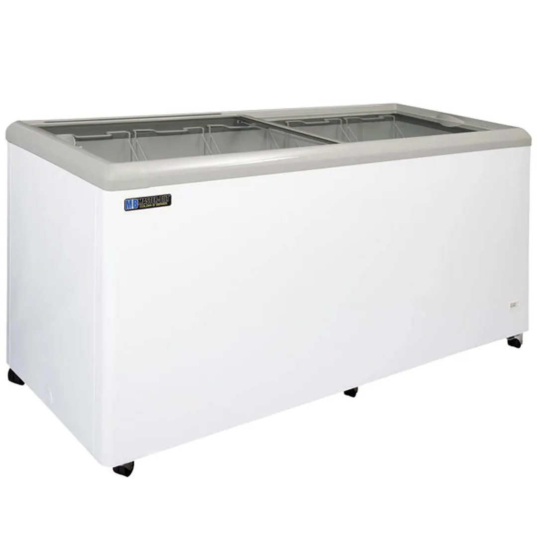 Master-Bilt MSF-71AN 71" Display Glass Chest Freezer, 20 cu. ft.