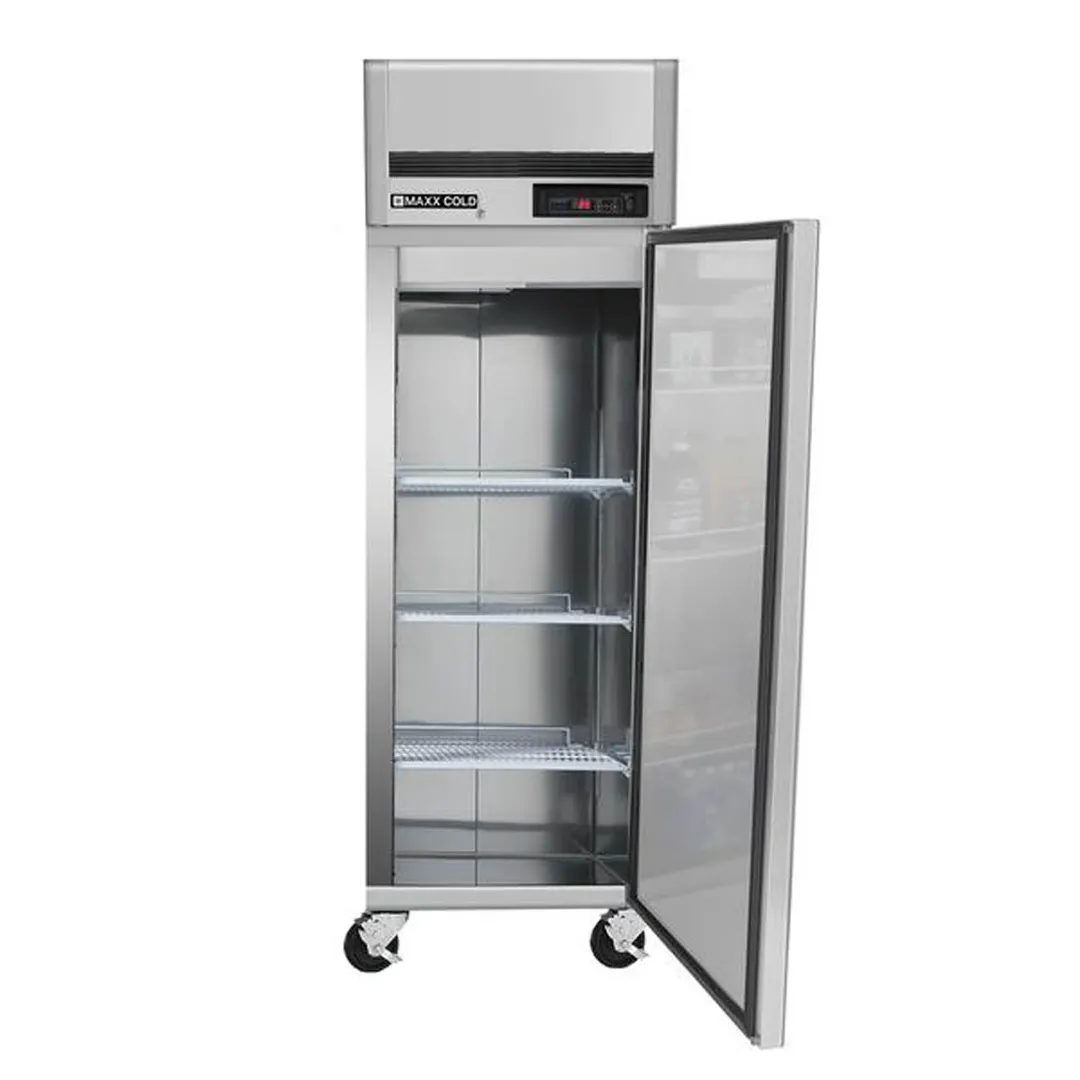 Maxx Cold MCFT-23FDHC 27" 1-Solid Door Reach-In Freezer, Top Mounted, 18.9 cu. ft.