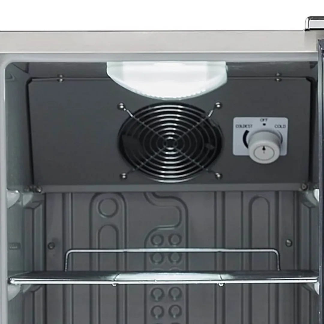 Maxx Ice MCR3U 14.5" Undercounter Refrigerator w/ 1 Section, Solid Door, 3 cu. ft.