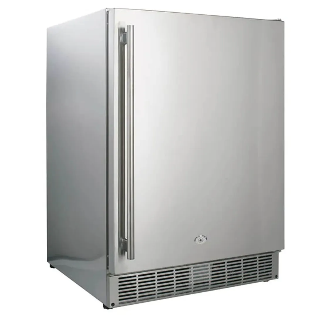 Maxx Ice MCR5U-O 24" Undercounter Refrigerator w/ 1 Section, Solid Door, 5 cu. ft.