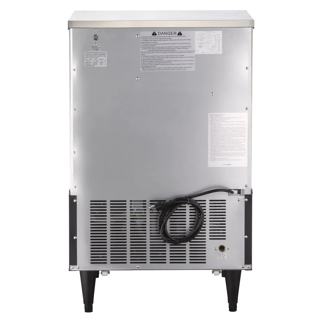 Maxx Ice MIM200N 24" Air Cooled Full Cube 199 lb Undercounter Ice Machine with 75 lb Bin