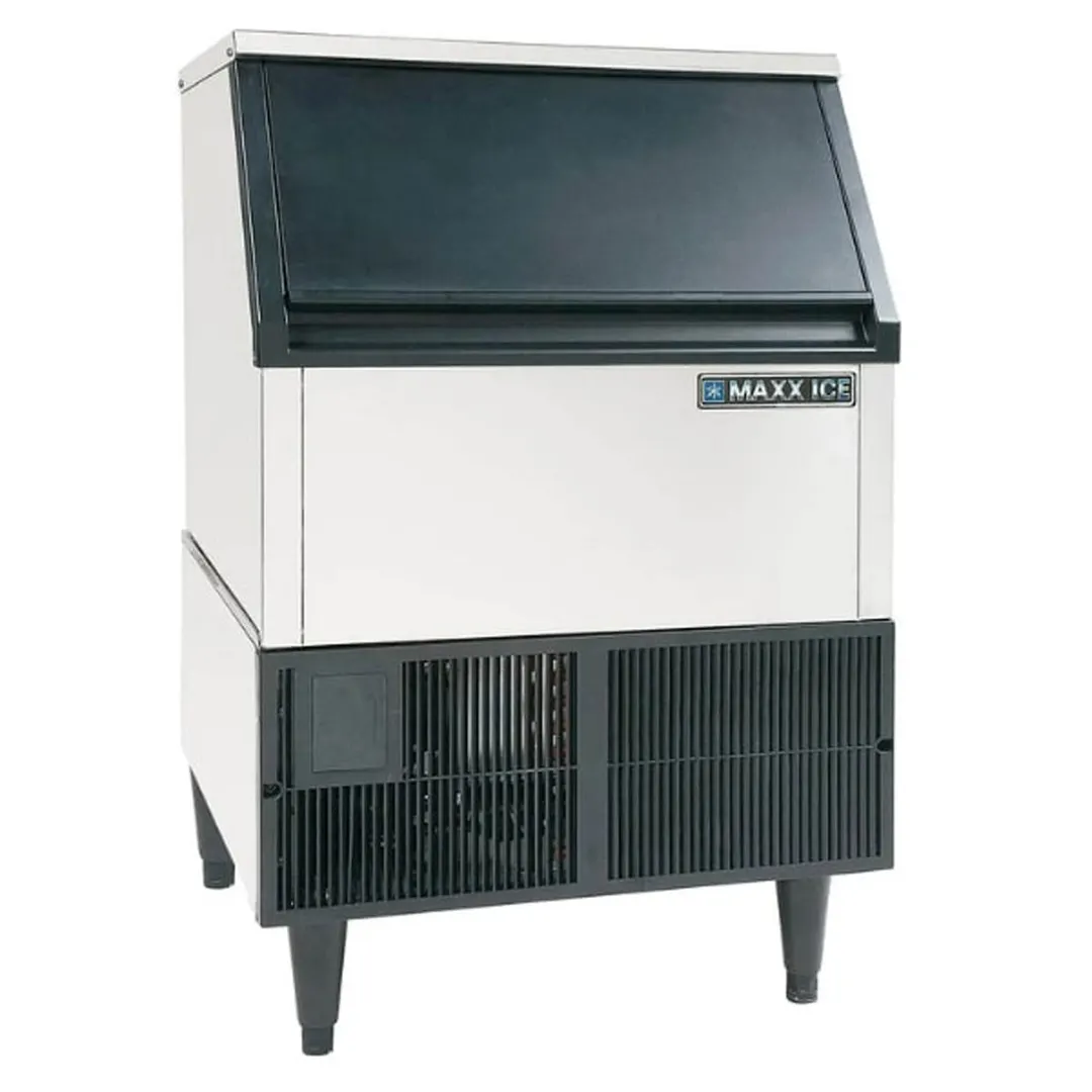 Maxx Ice MIM250 24" Air Cooled Full Cube 260 lb Undercounter Ice Machine with 75 lb Bin