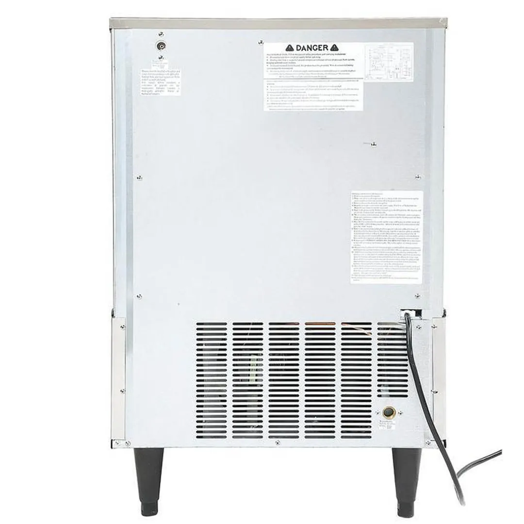 Maxx Ice MIM265H 24" Air Cooled Half Cube 265 lb Undercounter Ice Machine with 75 lb Bin