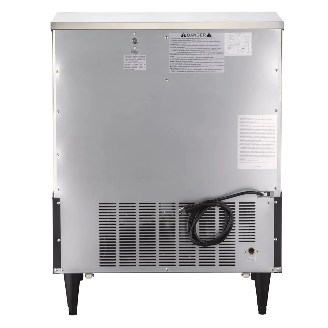 Maxx Ice MIM320NH 30" Air Cooled Half Cube 328 lb Undercounter Ice Machine with 100 lb Bin