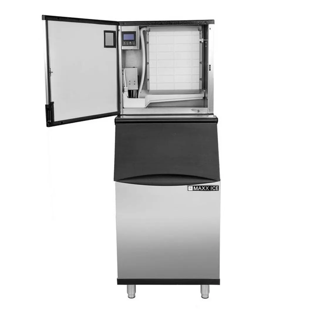 Maxx Ice MIM360NH 22" Half Cube Ice Machine Head, Air Cooled, 361 lb/24 hr