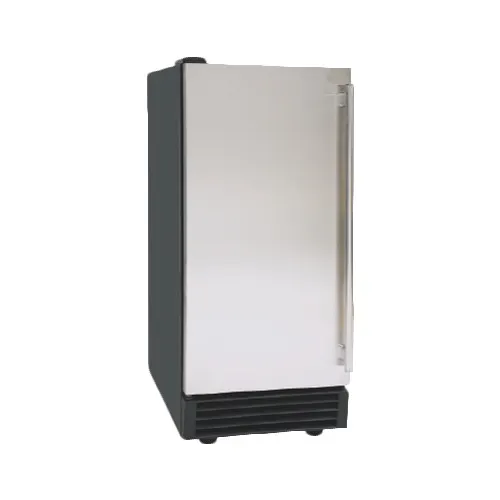 Maxx Ice MIM50P-ADA 15" Air Cooled Full Cube 65 lb Undercounter Ice Machine with 25 lb Bin, ADA