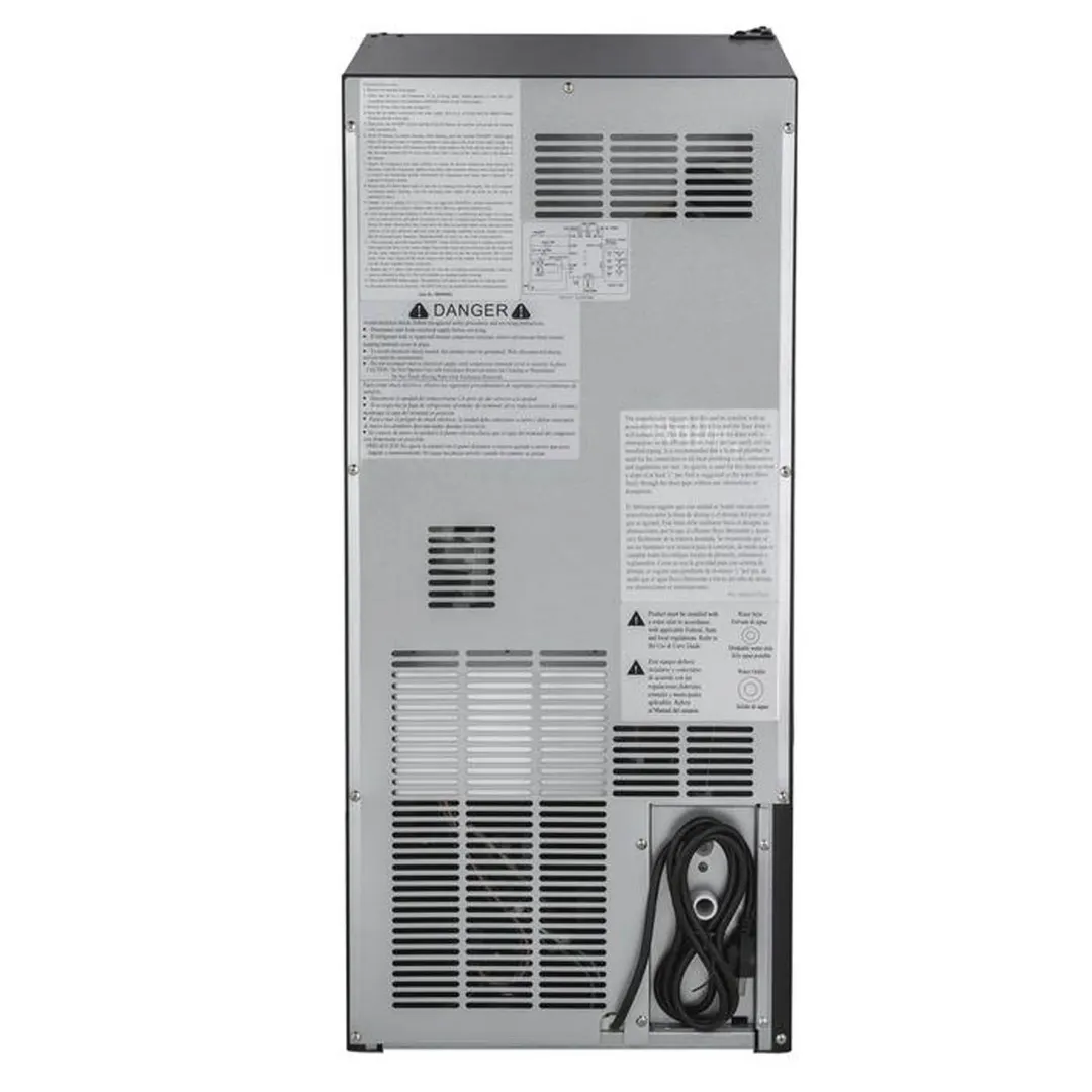 Maxx Ice MIM50V 15" Air Cooled Full Cube 50 lb Undercounter Ice Machine with 25 lb Bin
