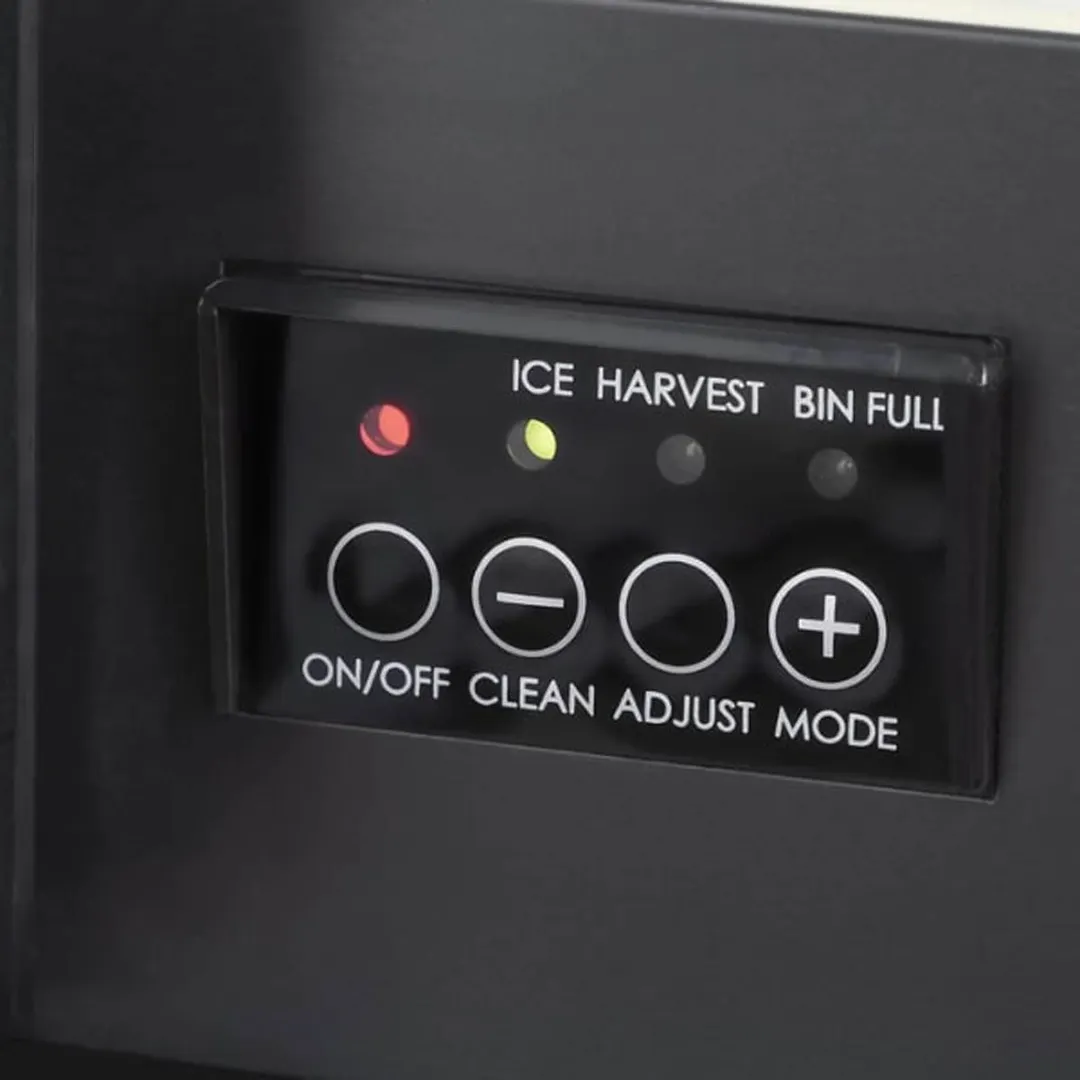 Maxx Ice MIM50V 15" Air Cooled Full Cube 50 lb Undercounter Ice Machine with 25 lb Bin