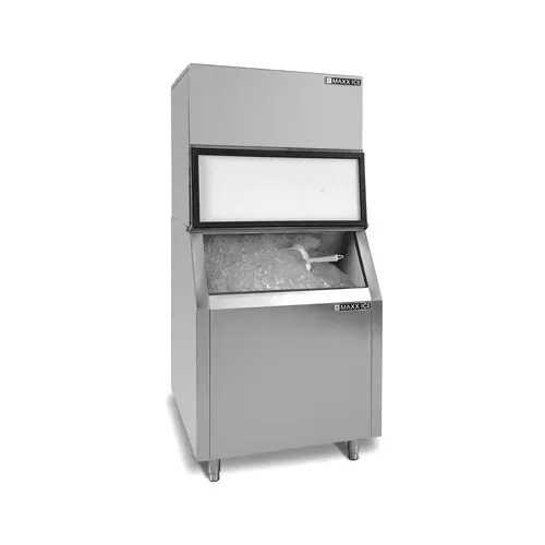 Maxx Ice MIM600-B580 Cube Ice Maker, 30" Width, 602 Lb/Day, Steel Air‑Cooled, 580 Lb Bin, 230V 9.85A