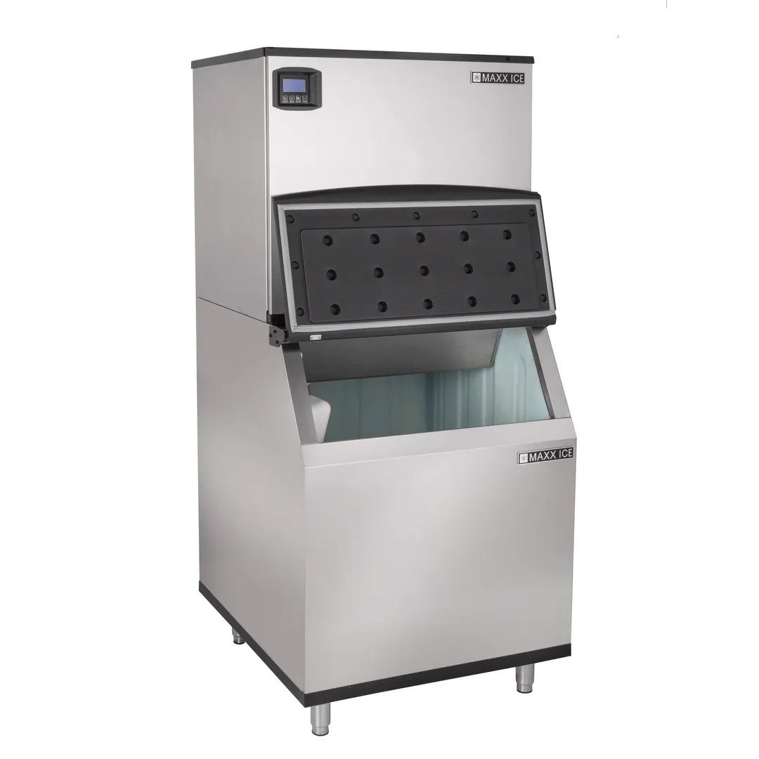 Maxx Ice MIM650N-B470 Cube-Style Ice Maker with Bin