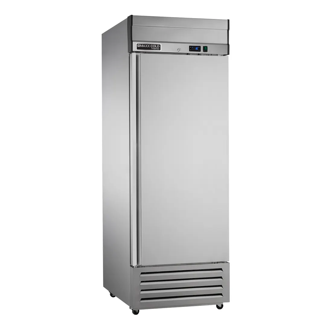 Maxx Cold MVR-23FDHC 27" One Solid Door Reach-In Refrigerator, 19 cu. ft.