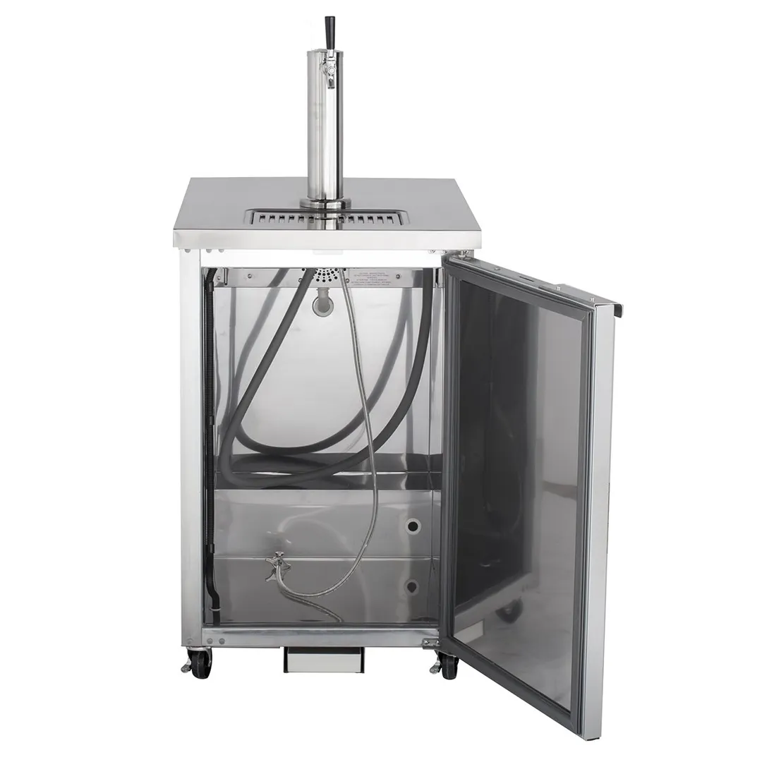 Maxx Cold MXBD24-1SHC 23" Draft Beer Cooler w/ 1 Keg, 7.2 cu. ft., 1 Single-Tap Tower