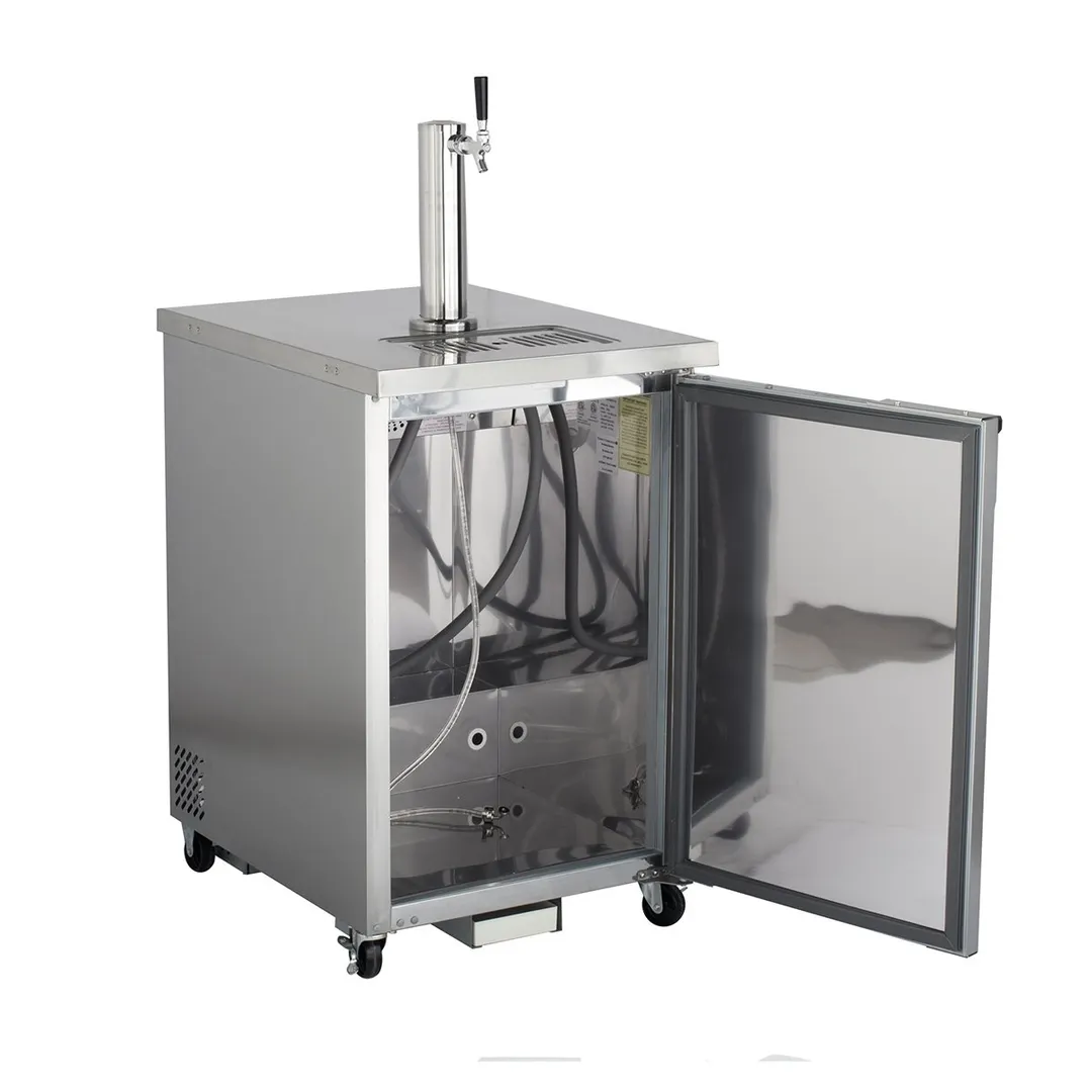 Maxx Cold MXBD24-1SHC 23" Draft Beer Cooler w/ 1 Keg, 7.2 cu. ft., 1 Single-Tap Tower
