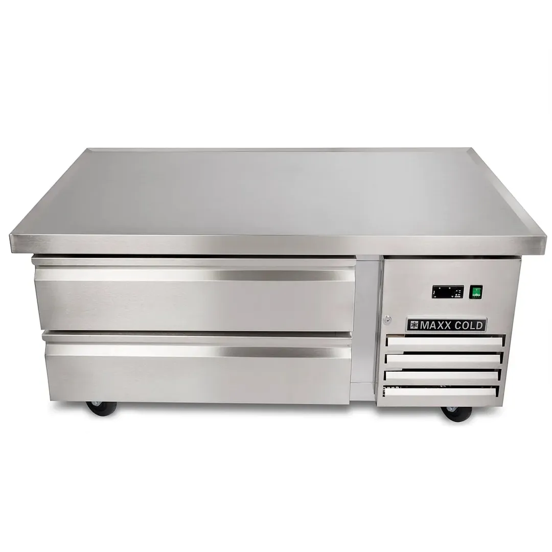 Maxx Cold MXCB48HC 50" X-Series Refrigerated Chef Base w/ 2 Drawers, 6.5 cu. ft.