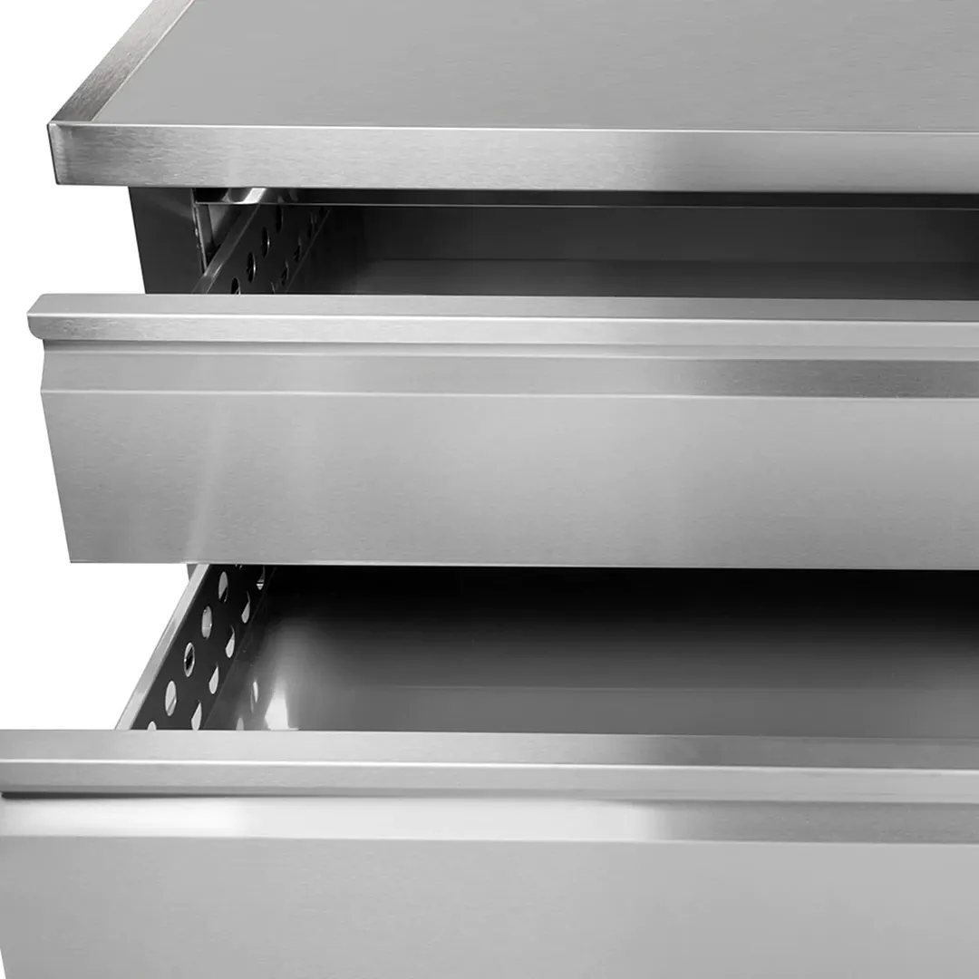 Maxx Cold MXCB48HC 50" X-Series Refrigerated Chef Base w/ 2 Drawers, 6.5 cu. ft.