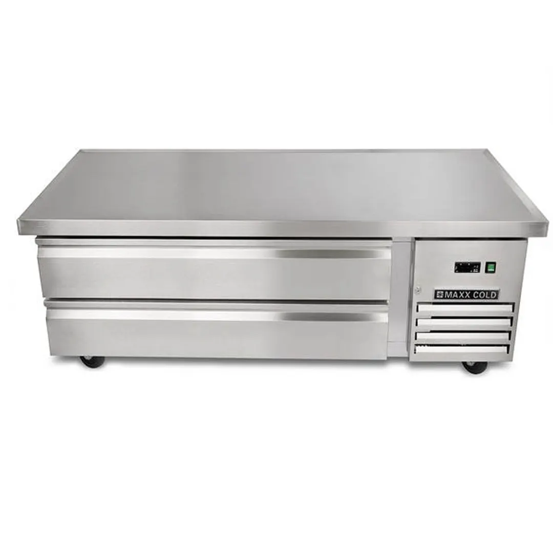 Maxx Cold MXCB60HC 62" X-Series Refrigerated Chef Base w/ 2 Drawers, 8.8 cu. ft. 