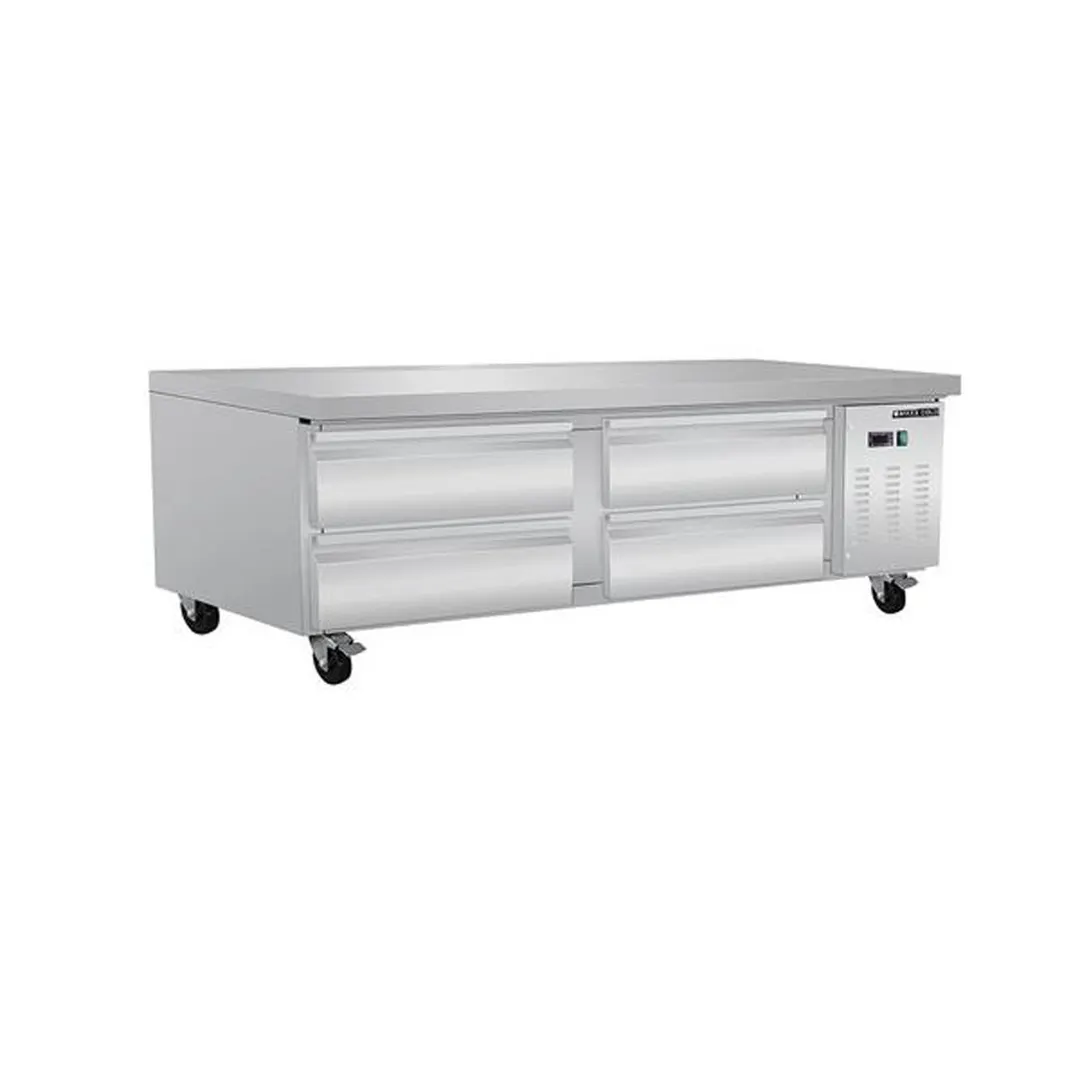 Maxx Cold MXCB72HC 74" X-Series Refrigerated Chef Base w/ 4 Drawers, 11.1 cu. ft.