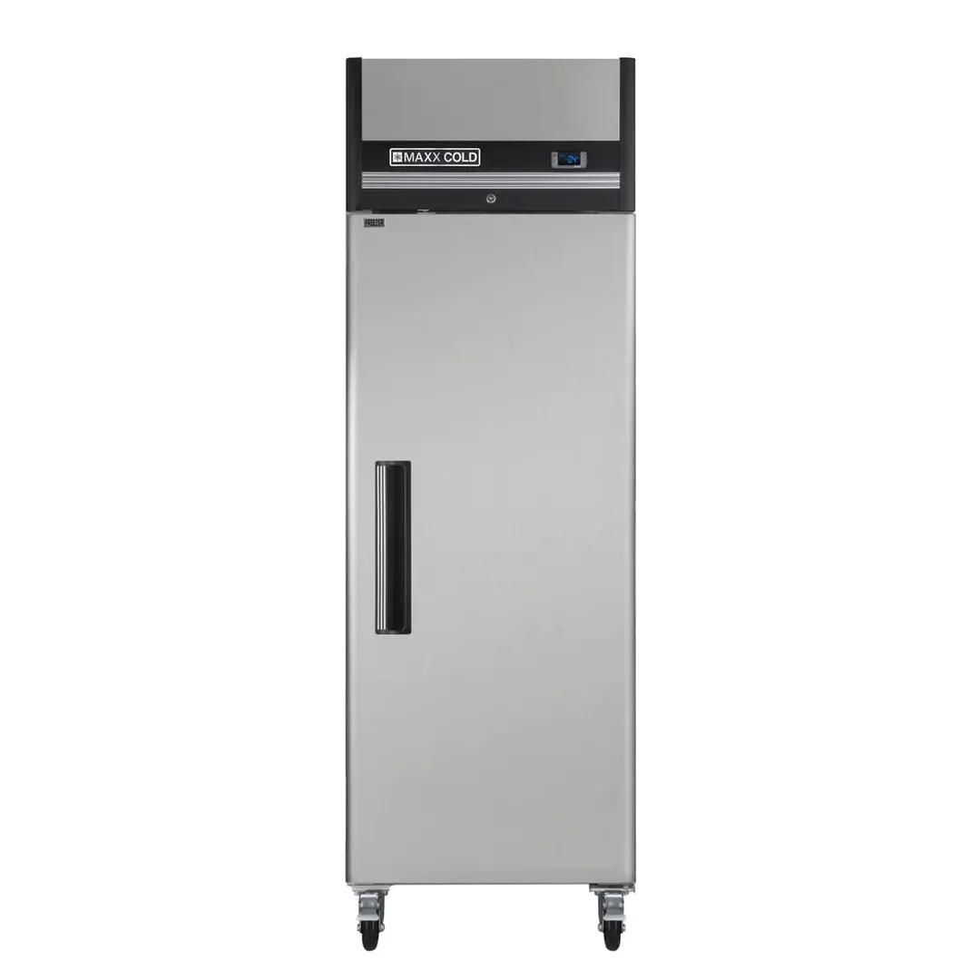 Maxx Cold MXCF-19FDHC 25" One Section Reach-In Freezer w/ Solid Door, Top Mount, 19 cu. ft.