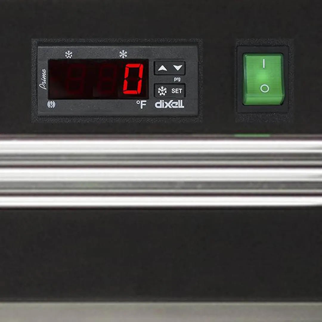 Maxx Cold MXCF-49FDHC 53.90" 2-Section Reach-In Freezer w/ 2 Solid Doors, Top Mount, 49 cu. ft., Stainless Steel