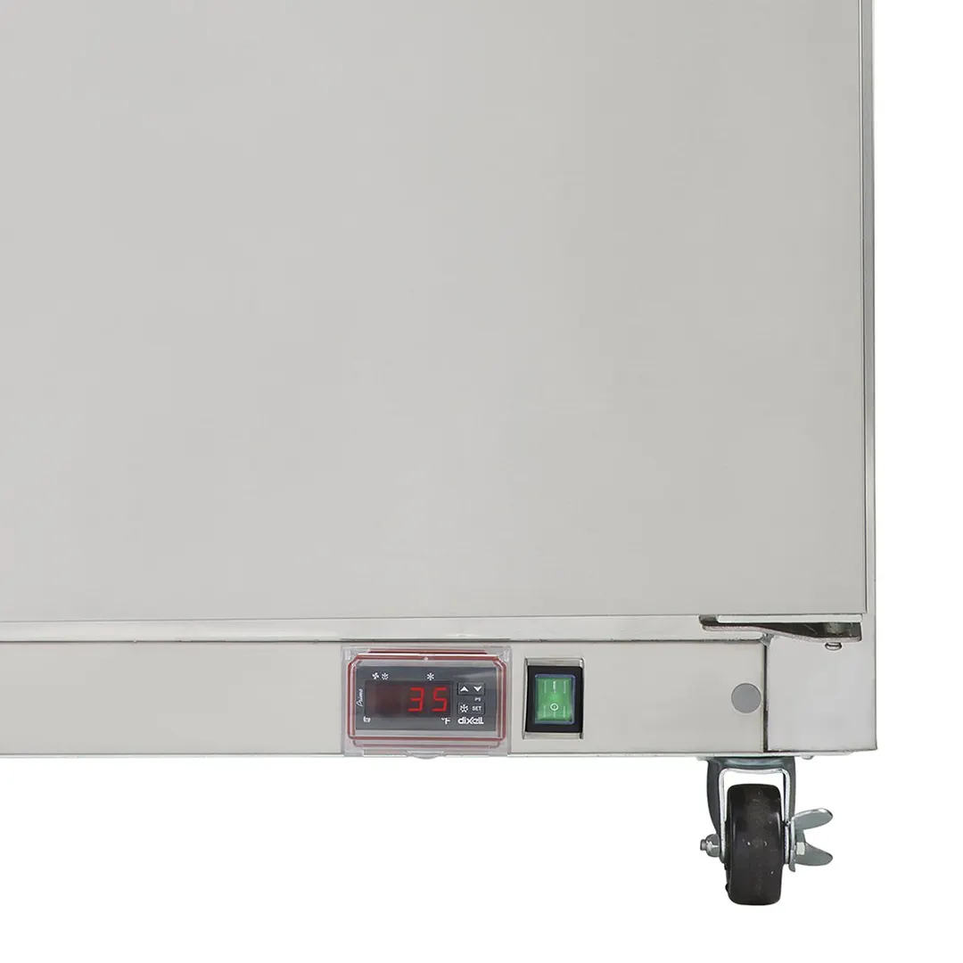 Maxx Cold MXCR27UHC 27.5" 1-Section Undercounter Refrigerator w/ 1 Solid Door, 6.5 cu. ft.
