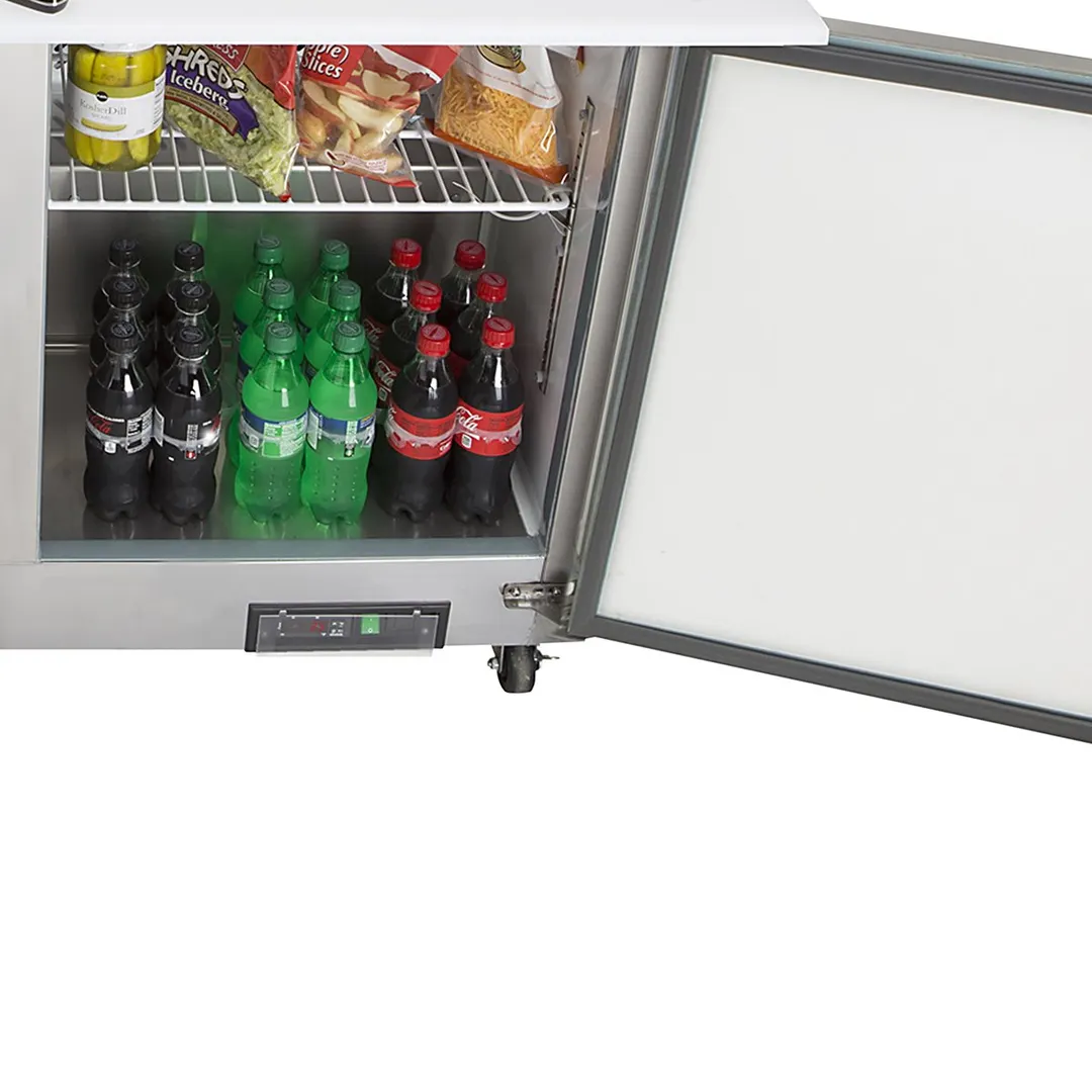 Maxx Cold MXCR29MHC 28" Mega Top Sandwich/Salad Prep Table w/ 1 Door, 7 cu. ft. 