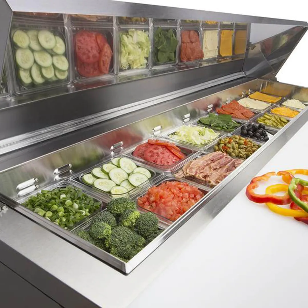 Maxx Cold MXCR60MHC 61" Mega Top Sandwich/Salad Prep Table w/ 2 Doors, 15.5 cu. ft. 