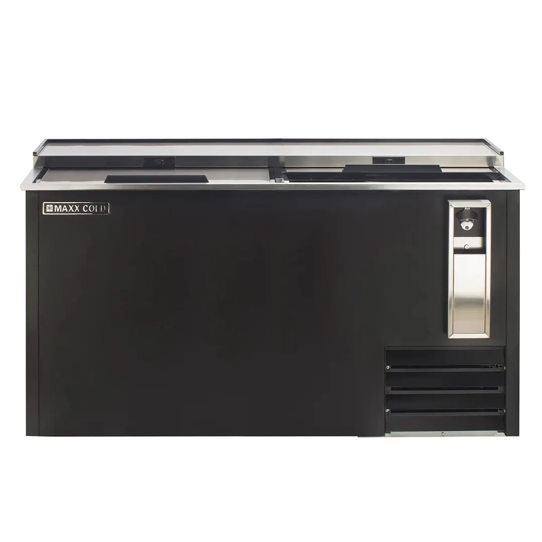 Maxx Cold MXCR65BHC 64" X-Series Bottle Cooler w/ 17.0 cu. ft., Side-Mounted Compressor