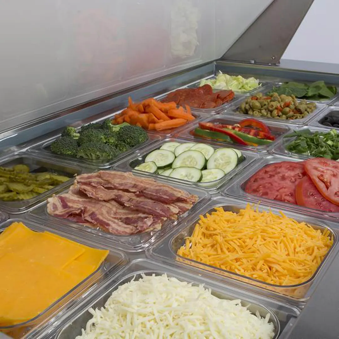 Maxx Cold MXCR72MHC 72" Mega Top Sandwich/Salad Prep Table w/ 3 Doors, 18.0 cu. ft. 