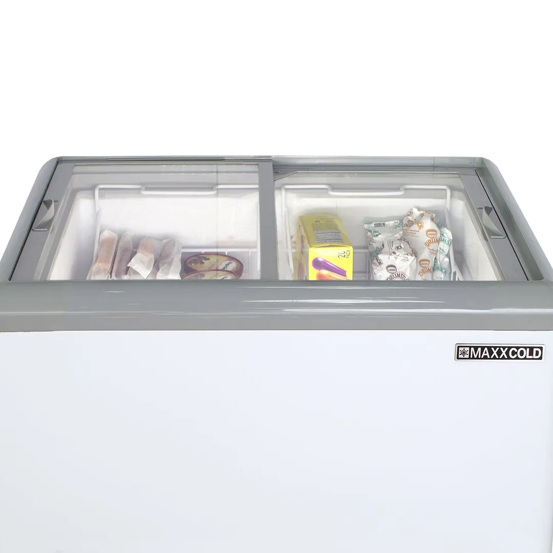 Maxx Cold MXF31F 32" Flat Lid Ice Cream Display Freezer, 7.4 cu. ft.