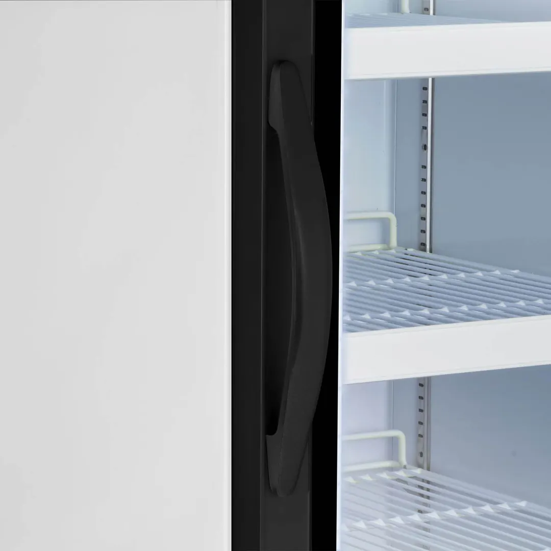 Maxx Cold MXM1-23RHC 27" Merchandiser Refrigerator in White w/ Glass Door, 23 cu.ft.